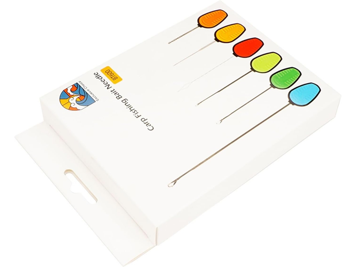 Lote 6 Aiguilles D'appât Portables Pour Pêche - Accessoires Faciles À Utiliser