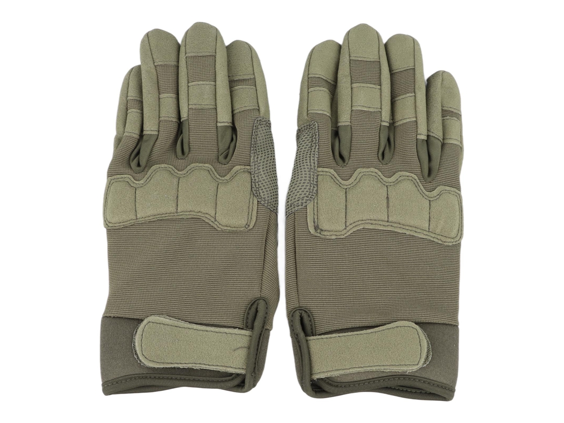 Guantes De Escalada Con Tacto Sensible, Palma Acolchada, Ajustables, Antideslizantes, De Color Verde Para Uso En Exteriores.