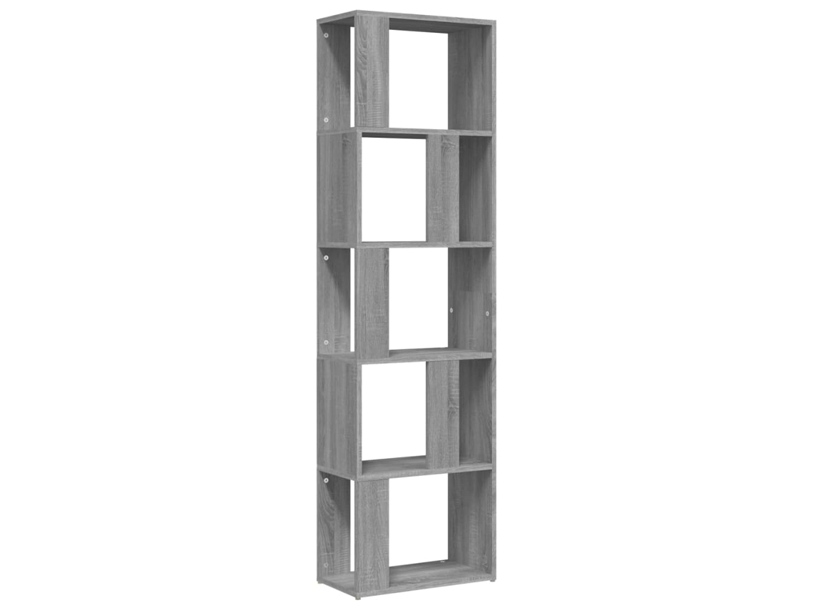 Maison Exclusive - Estantería De Madera Contrachapada Gris Sonoma 45x24x160 Cm
