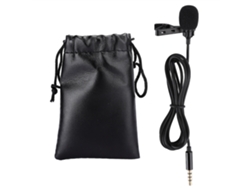 Micrófono Lavalier Plug And Play Con Conector Jack De 3.5mm Para Teléfonos Móviles, Transmisión En Vivo Y Grabación De Video