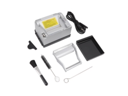 Máquina inyectora automática de cigarrillos plateada para uso doméstico, 110-240 V, UE