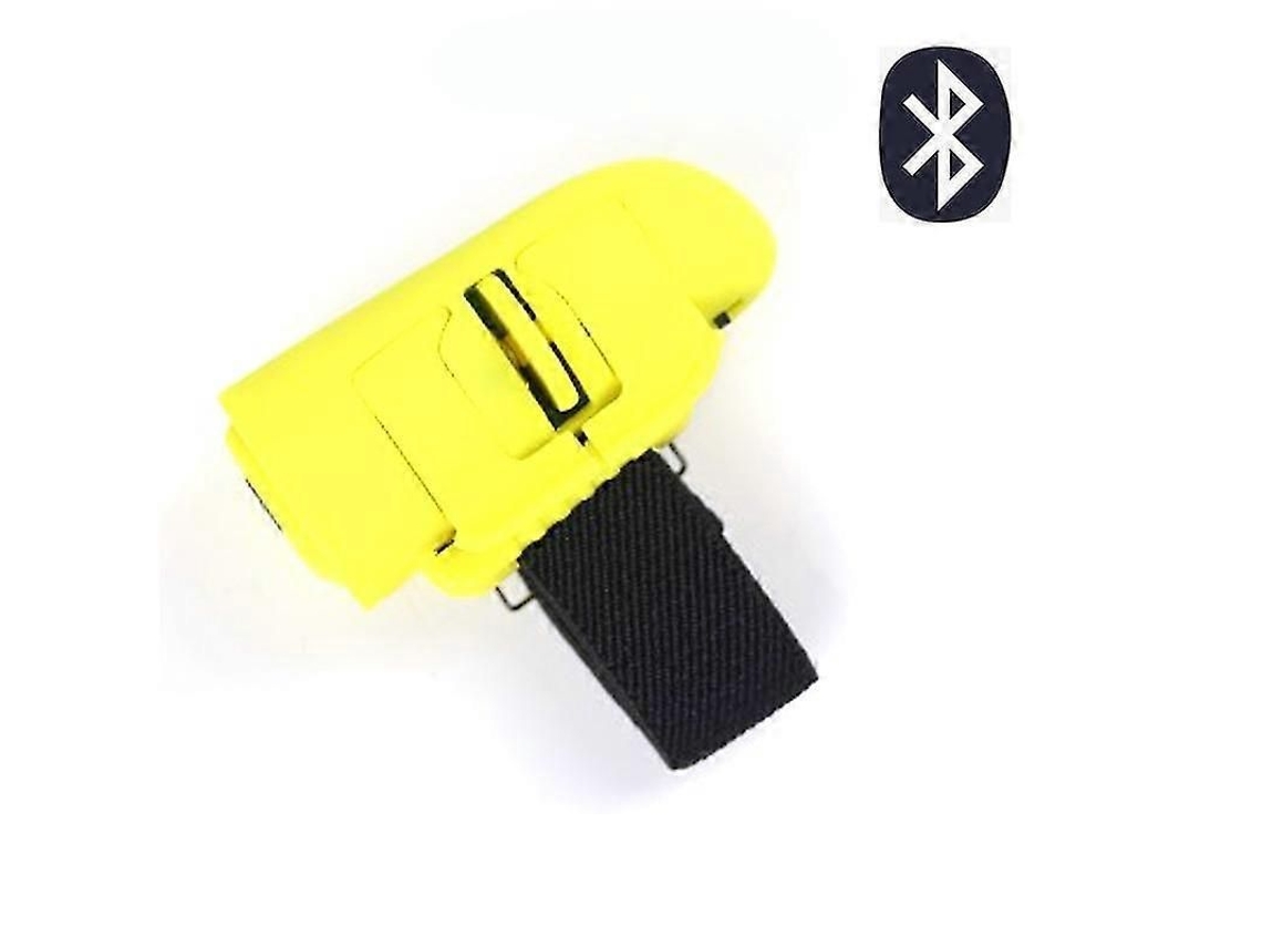 Ratón Inalámbrico Creativo, Ratón De Pulsación Lenta, Amarillo, Para Viajes Y Trabajo Móvil.