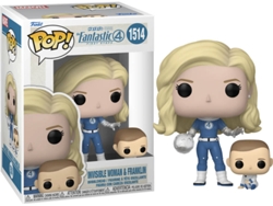 Figura FUNKO Pop! Buddy: Los 4 Fantásticos - Mujer Invisible &amp; Franklin (Posible Chase)