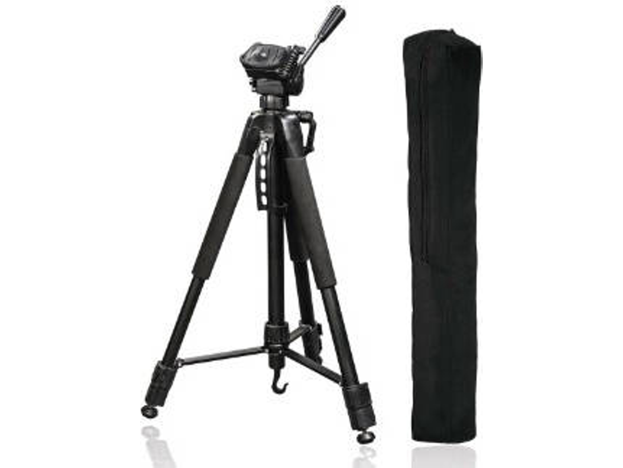 Trípode HAMA Action 165 3D (3D Pan & Tilt - Altura Máxima: 165 cm - Aluminio)