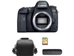 Cámara Reflex CANON EOS 6D II + Tarjeta SD 64GB + Bolsa + Lector de Tarjetas SD (Full Frame)