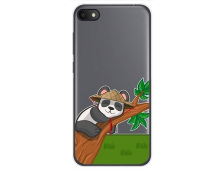 Carcasa Alcatel 1V 2019 TUMUNDOSMARTPHONE Dibujos Transparente Multicolor