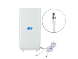 Antena De Placa 4g Lte De Alta Ganancia De 88 Dbi, 700 Mhz-2600 Mhz, Con Conector Ts9 Para Uso En Interiores.