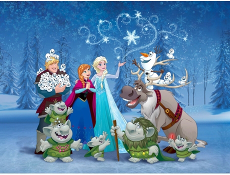 Fotomural DISNEY (360 x 270 cm - Tejido - Azul)