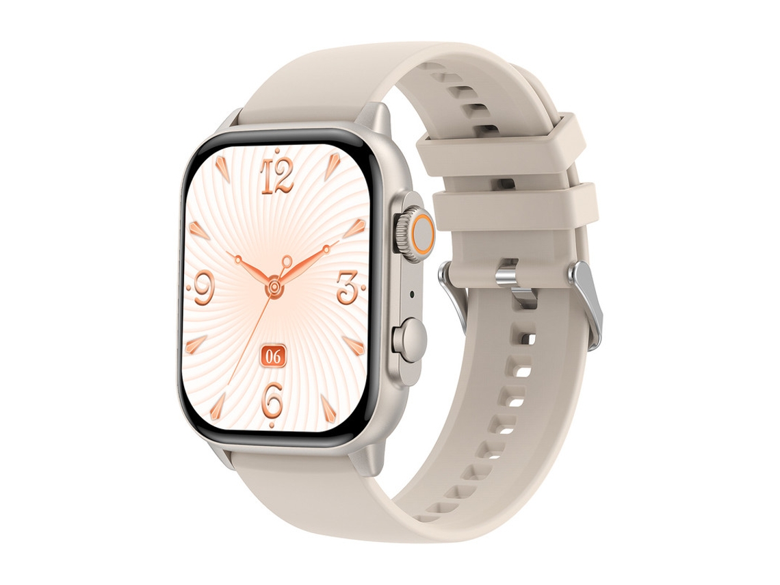 SHAH ARPAN HK95 AI Reloj inteligente Voz Frecuencia cardíaca Presión arterial Azúcar en sangre Llamada Bluetooth Oro