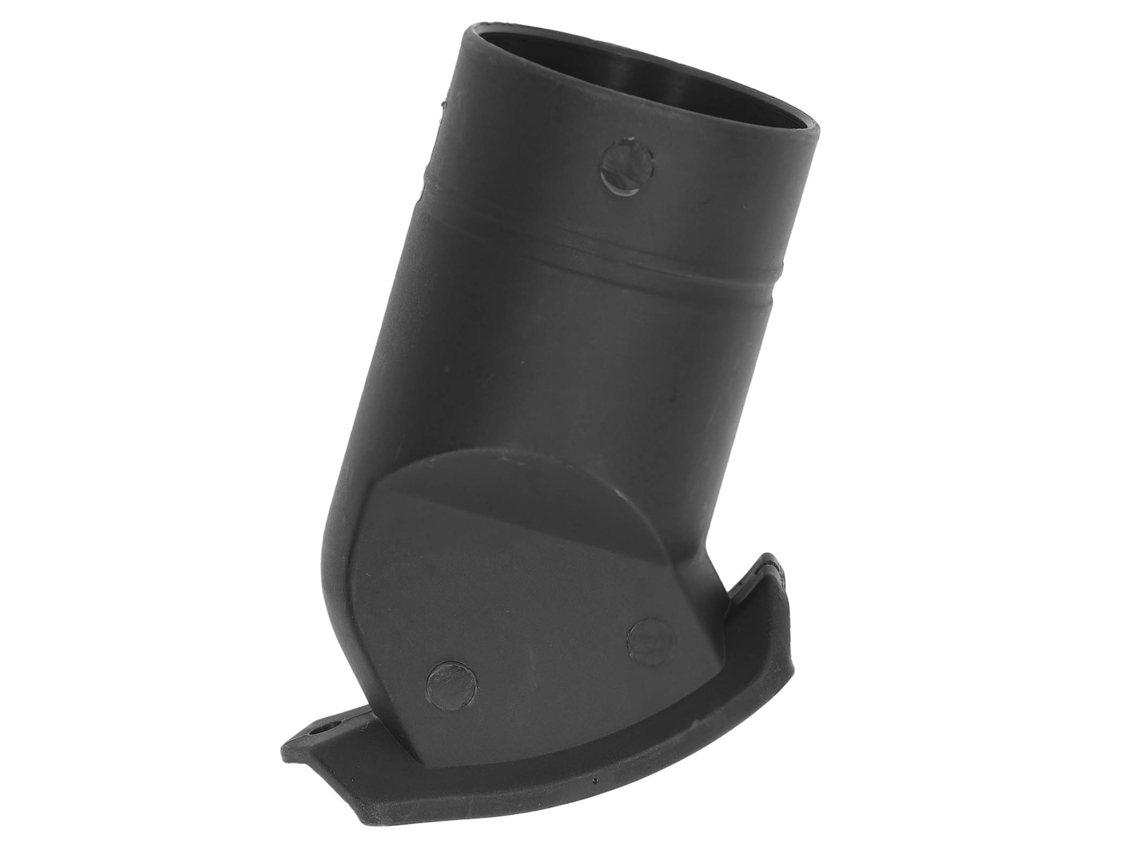 Conector Para Bolsa De Polvo Para Sierra Biseladora Modelo 255. Material Abs Robusto Y Práctico.