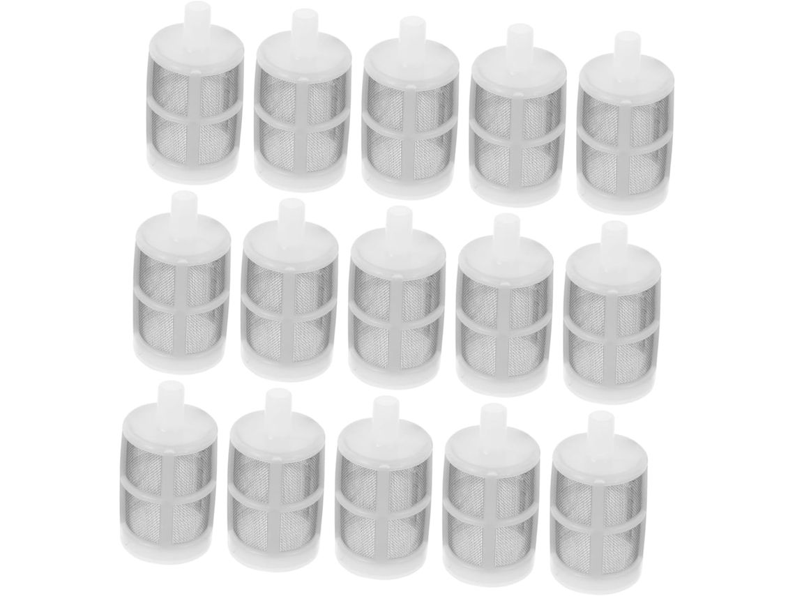 Juego de 20 filtros de manguera para pulverizadores eléctricos, filtro de malla duradero, compatible con Gokoco