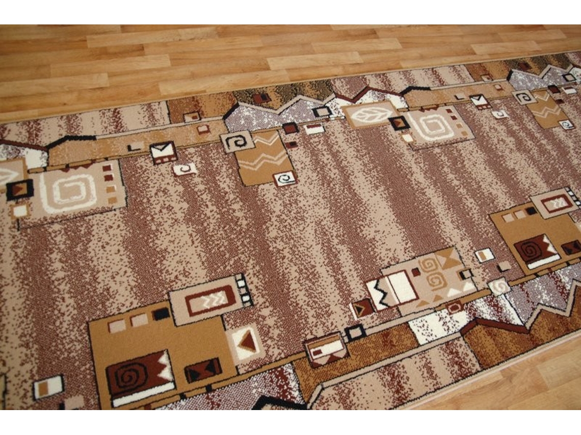 Alfombra de Pasillo Bcf Szlaczek Beige 150 cm