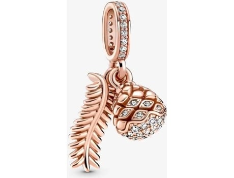 Charm PANDORA Piña (Plata - Dorado - Talla Única)