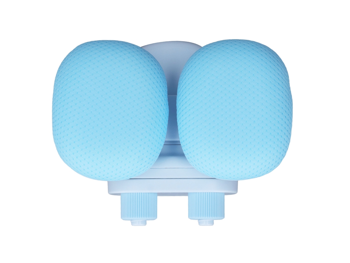 Corrector De Postura Para Sentarse Con Soporte Doble Para Pecho, 5 Niveles De Altura, Fácil Montaje, Ideal Para Niños Y Estudiantes, Azul