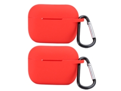Caja De Airpods Pro Con Hebilla De Bloqueo De Silicona Premium 2 Unidades
