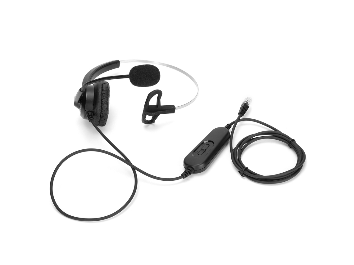 Auriculares con micrófono y control de audio