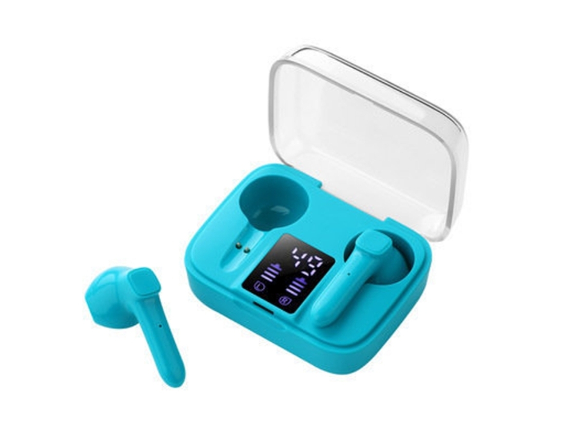 YEMAESRE Auriculares Bluetooth con cancelación de ruido estéreo de alta calidad, color azul
