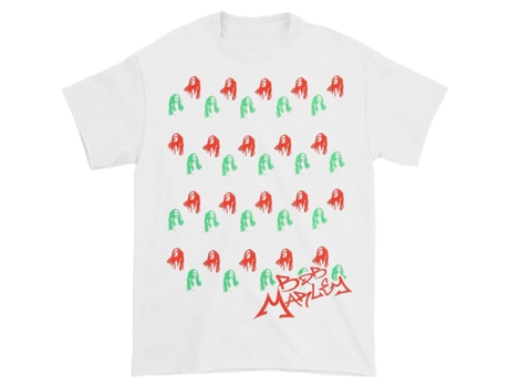 Camiseta ROCKINSTONE Bob Marley Cabezas (S)