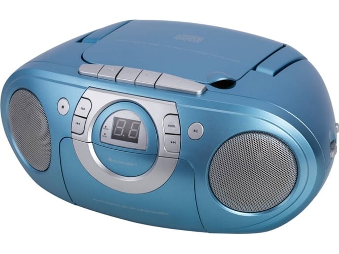Radio Boombox SOUNDMASTER SCD5100BL (Azul - Analógico - AM/FM - Pilas y Corriente )