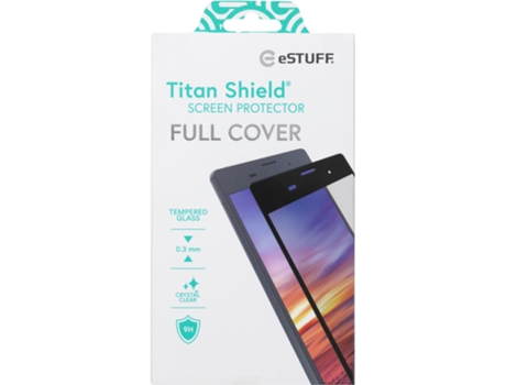 Protector de Pantalla para Samsung Galaxy A72 ESTUFF Vidrio Templado Transparente