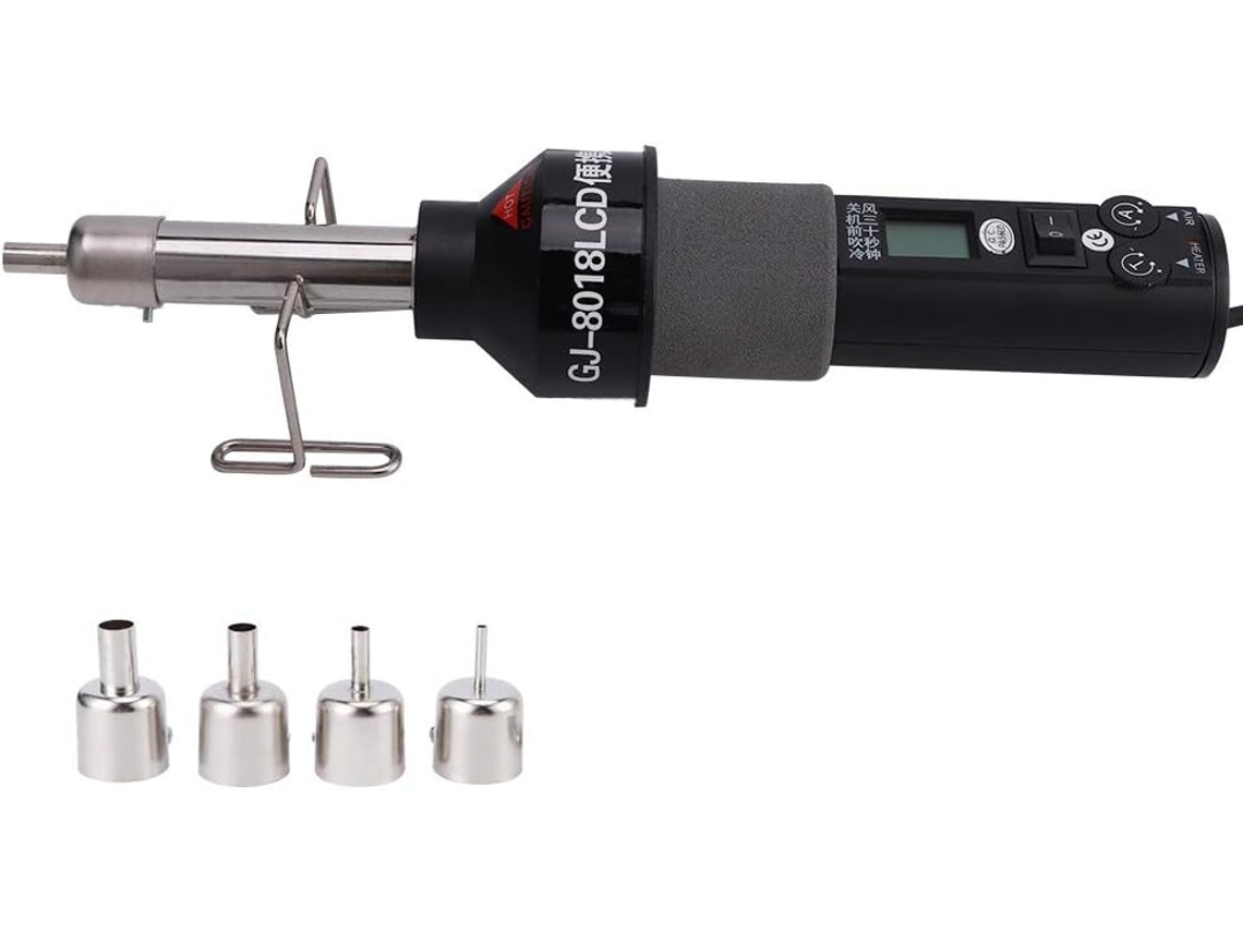 Pistola De Calor Con Termostato Ajustable De 4 Posiciones Para Soldar Componentes.