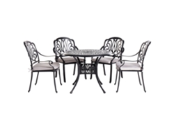 Conjunto de jardín negro BELIANI Ancona