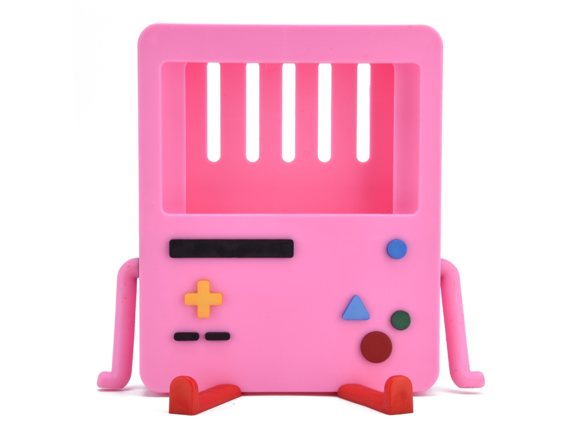 Ats-soporte Portátil Para Consola De Juegos Cute Cartoon, Holder De Pantalla En Rosa, Accesorio Para Videojuegos