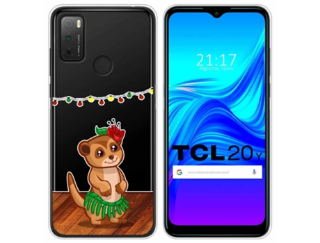 Carcasa TCL 20Y TUMUNDOSMARTPHONE Dibujos Transparente Multicolor