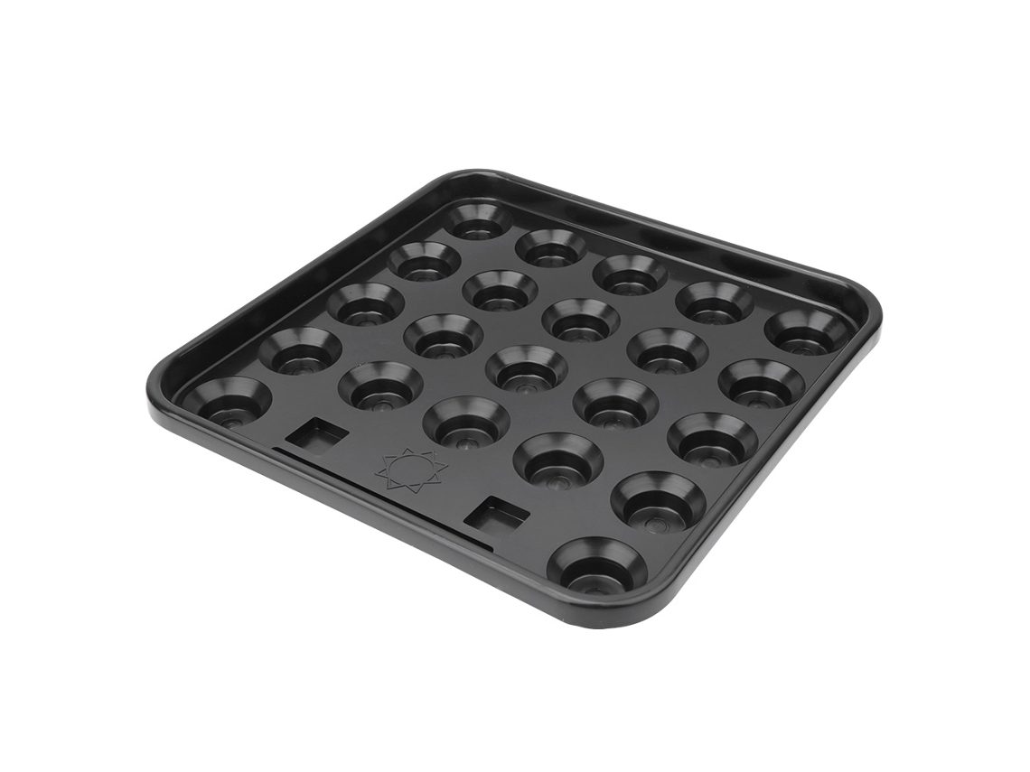 Soporte Para Mesa De Billar Con Bandeja Para 22 Bolas - Accesorio De Billar De Plástico Resistente