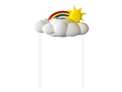 Planta decorativa con sistema de riego - Nube Arcoíris - Jardín Práctico