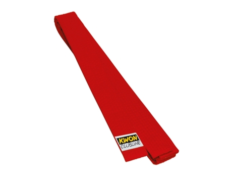 Cinturón Unisex KWON (Poliéster - 220 cm - Rojo)