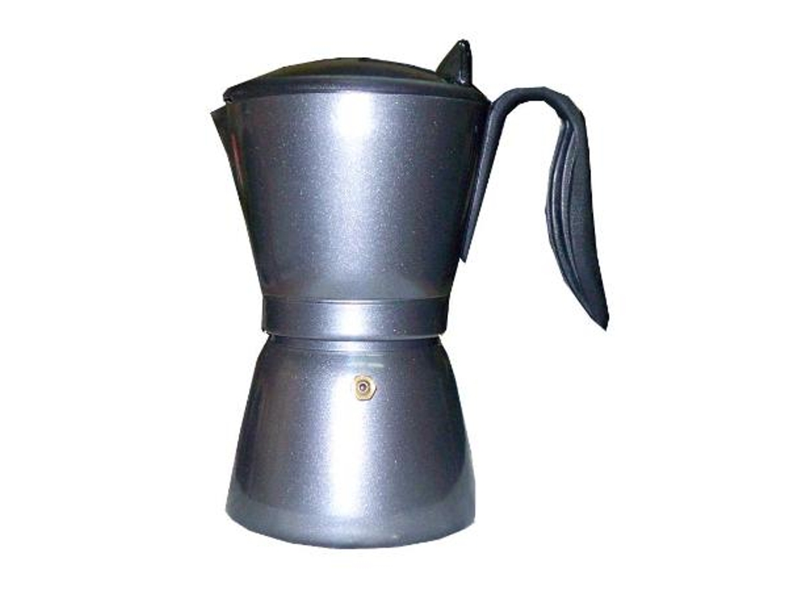 Cafetera aluminio super       6 tazas vitro liquidar