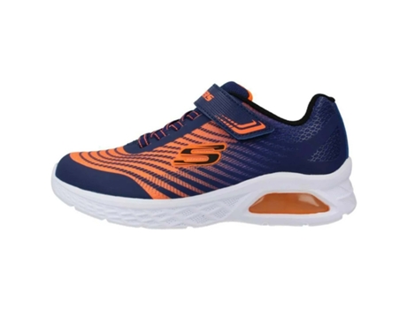 Zapatillas de Niños para Tenis SKECHERS Microspec Ii Sintetico Azul (28)