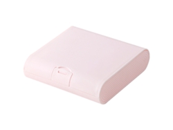 Caja de almacenamiento portátil para mascarillas desechables, resistente al agua y humedad Kofihety