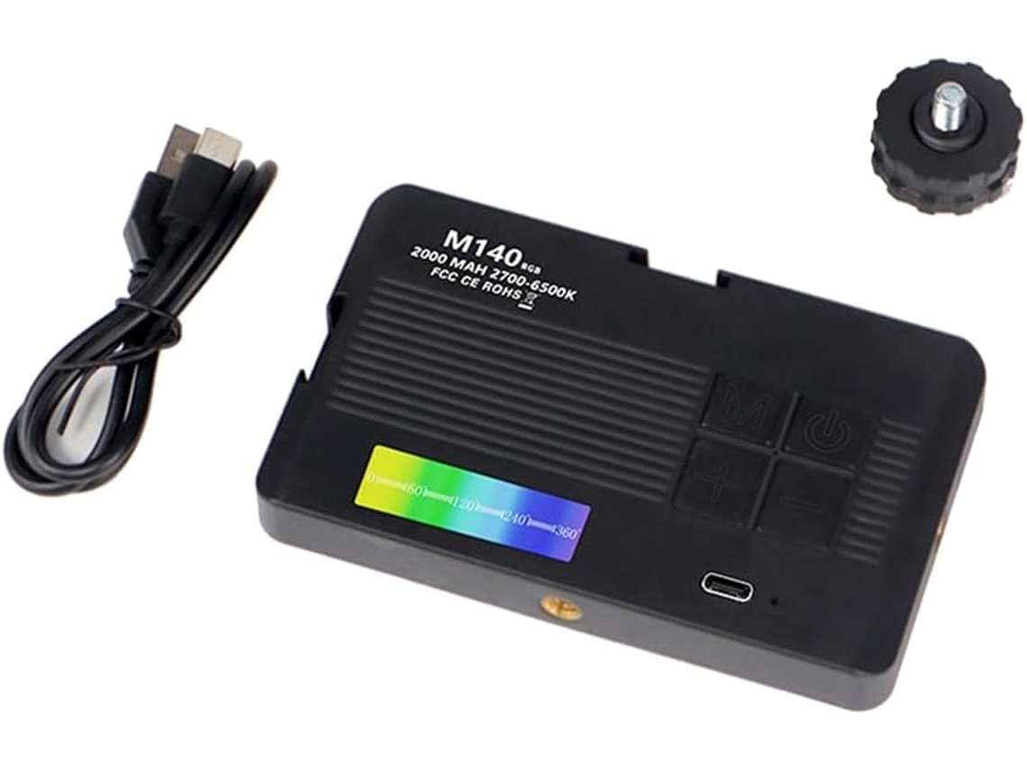 Nueva Luz De Bolsillo Rgb, Luz De Relleno Para Selfies, Recargable, Led Para Fotos Con Teléfono Móvil.