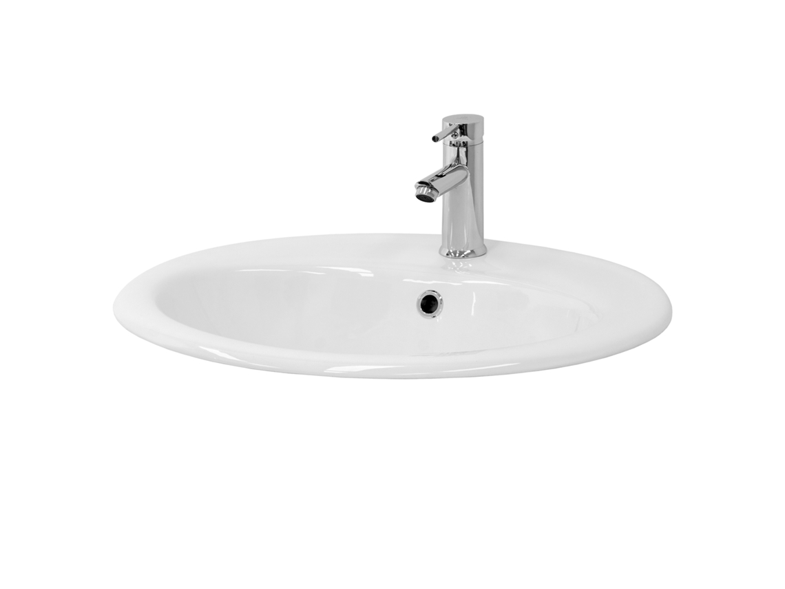 Lavabo ML-DESIGN (57 x 48.5 x 19.5 - Cerámica - Blanco)