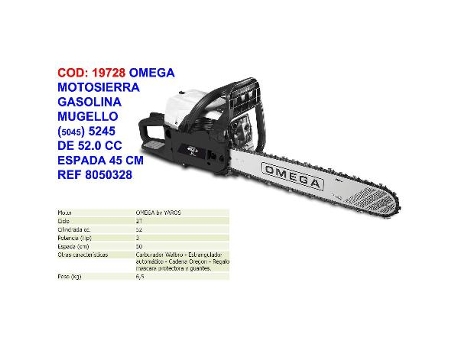 Omega motosierra gasolina mugello 5045 (5245) 52.0 cc 8050477