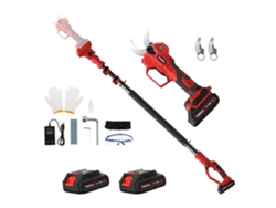 Podadora Inalámbrica Con Pértiga Telescópica De 2 Metros, Diámetro 15-40mm, 2 Baterías * 2.0ah