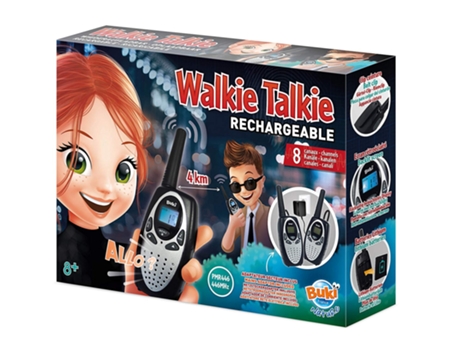 Jogo de Mesa BUKI FRANCE Talkie Walkie Rechargeable (8 Anos)