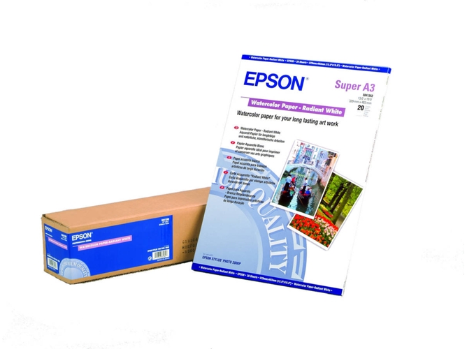 Rollo de papel impresora EPSON Water Color - C13S041396