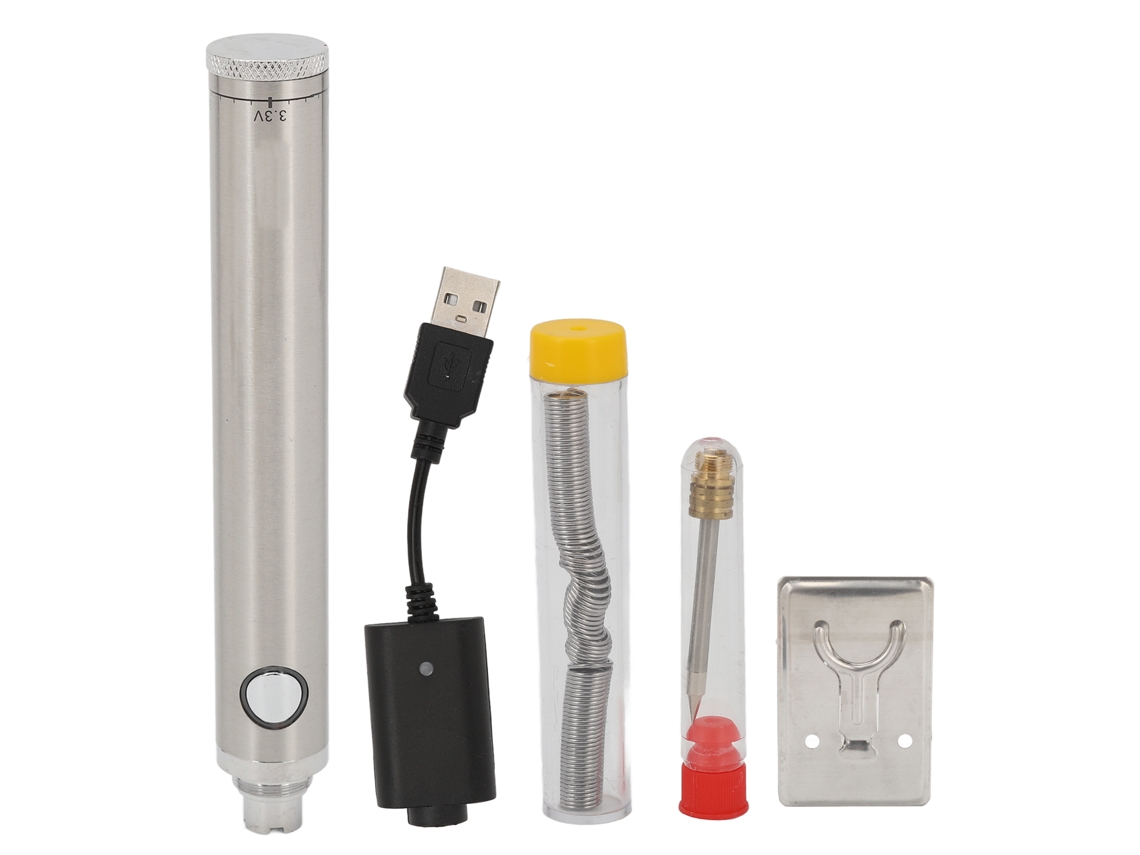 Plancha De Soldadura Usb Recargable Inalámbrica Portátil De Calentamiento Rápido Hierro Eléctrico Para Soldar