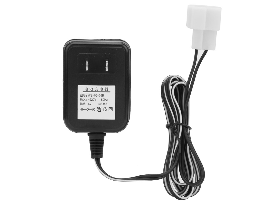 Adaptador de corriente alterna de 6 V 500 mA para cargador de pared de coche de juguete infantil