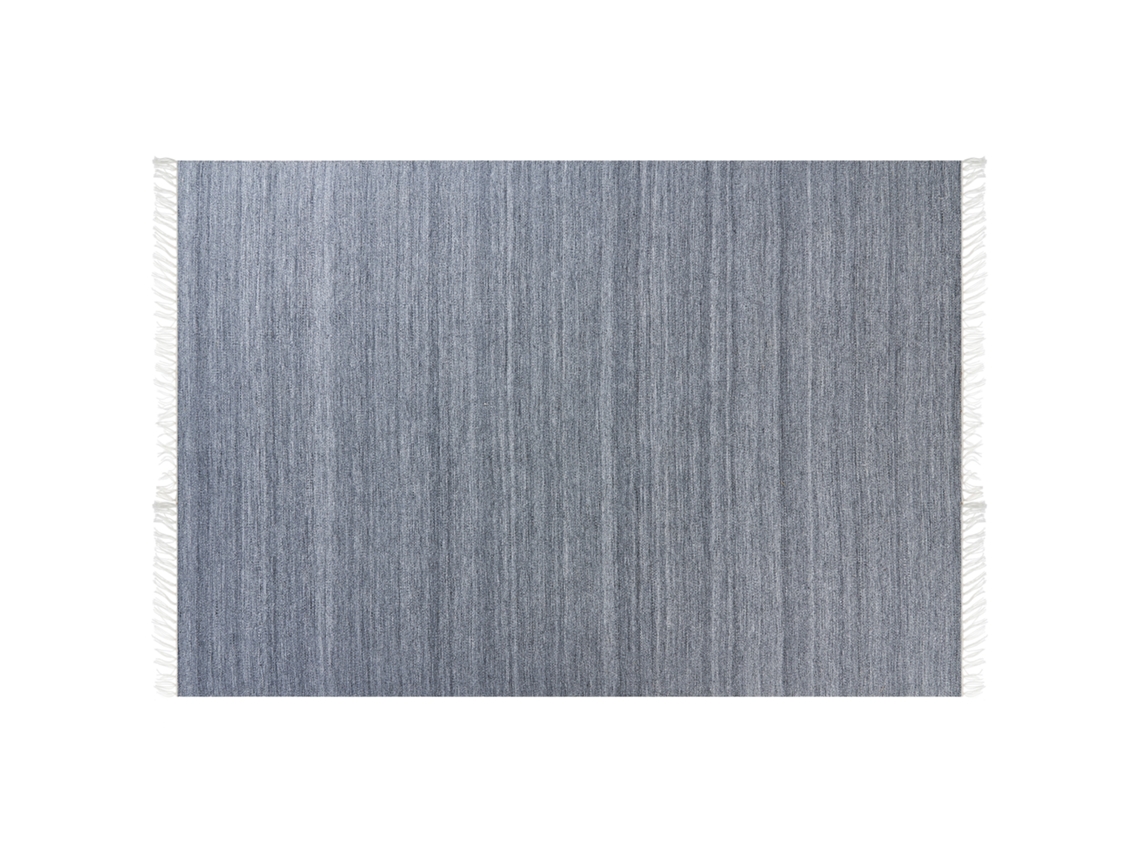 Alfombra BELIANI Malhia de Material sintético Gris 160x230