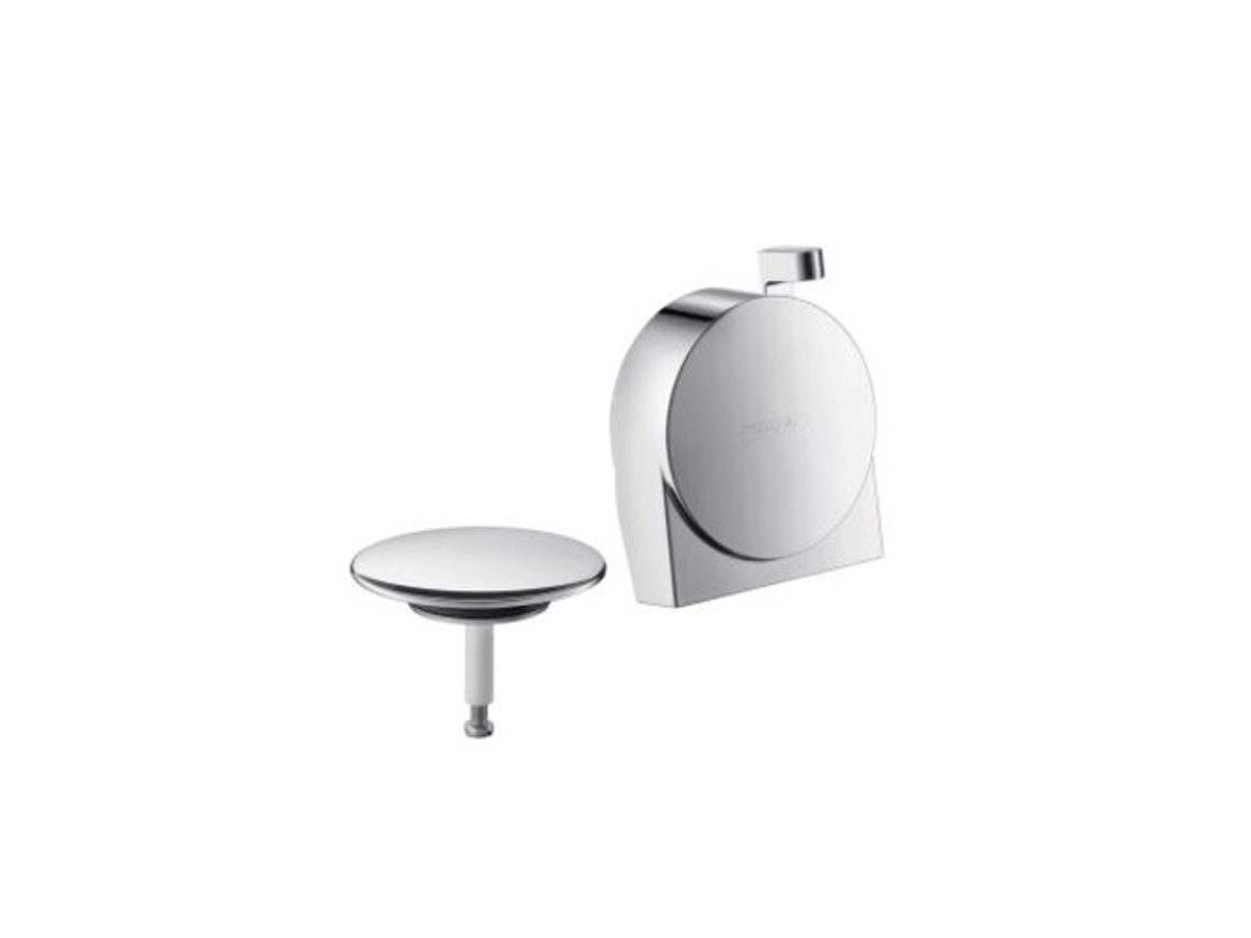 HANSGROHE Exafill S juego completo de caño de baño, desagüe y rebosadero, Color: cromado