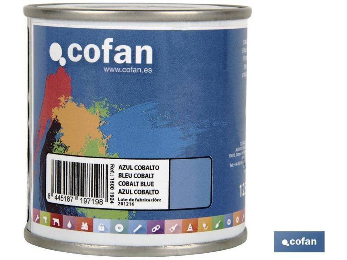 Esmalte Sintético COFAN Azul Cobalto   (125 ml)