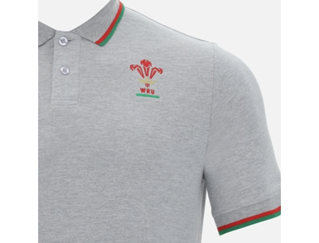 Polo de piqué de algodón Pays de galles rugby 2020/21 S