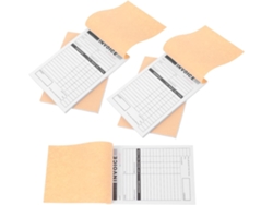 Talonario De Facturas Plegable A5, 100 Páginas, Papel Fotocopiable, Superficie Para Escribir.