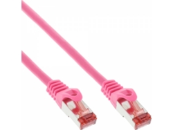 Cable de Red INLINE (RJ45 - 1.5 m - Rosa)