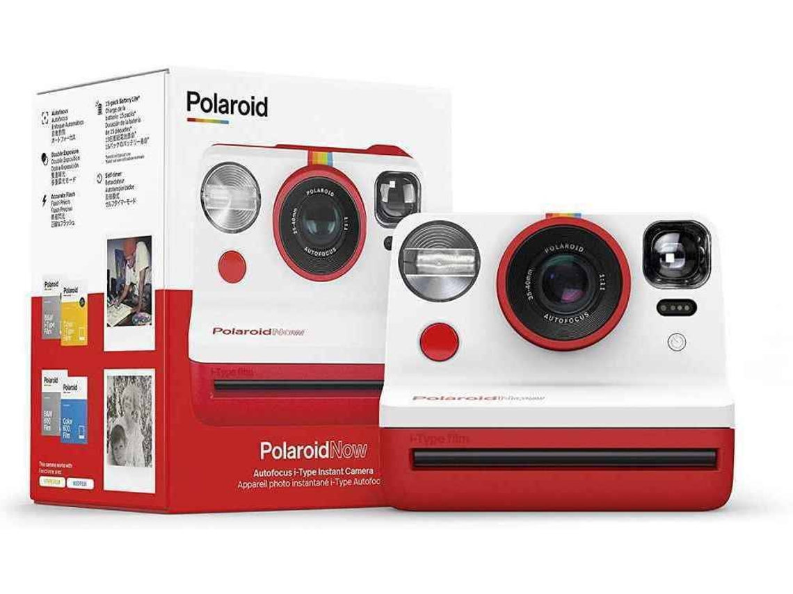 Cámara instantánea POLAROID Now Rojo