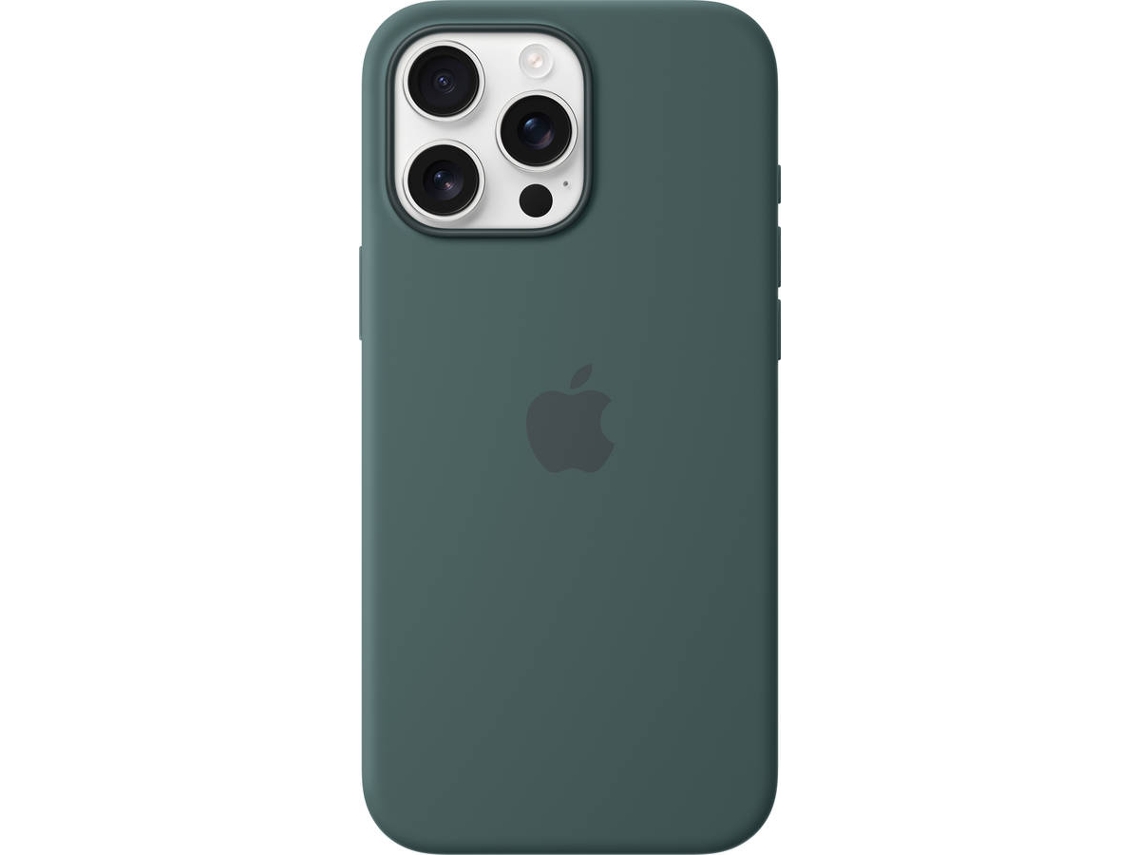 Funda APPLE Silicone Case con MagSafe para iPhone 16 Pro Max (Lake Green)